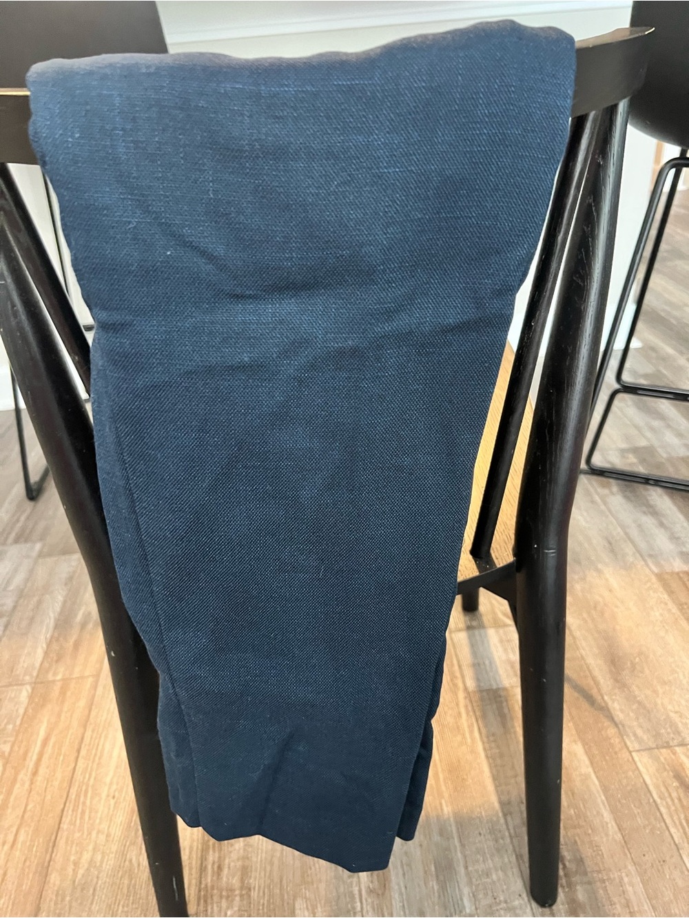 Ann Taylor Navy Cropped Ankle Pants